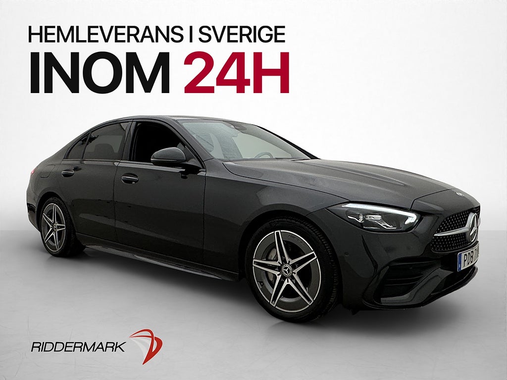 Mercedes-Benz C 220 d 200hk AMG Värm Kamera CarPlay Ambient