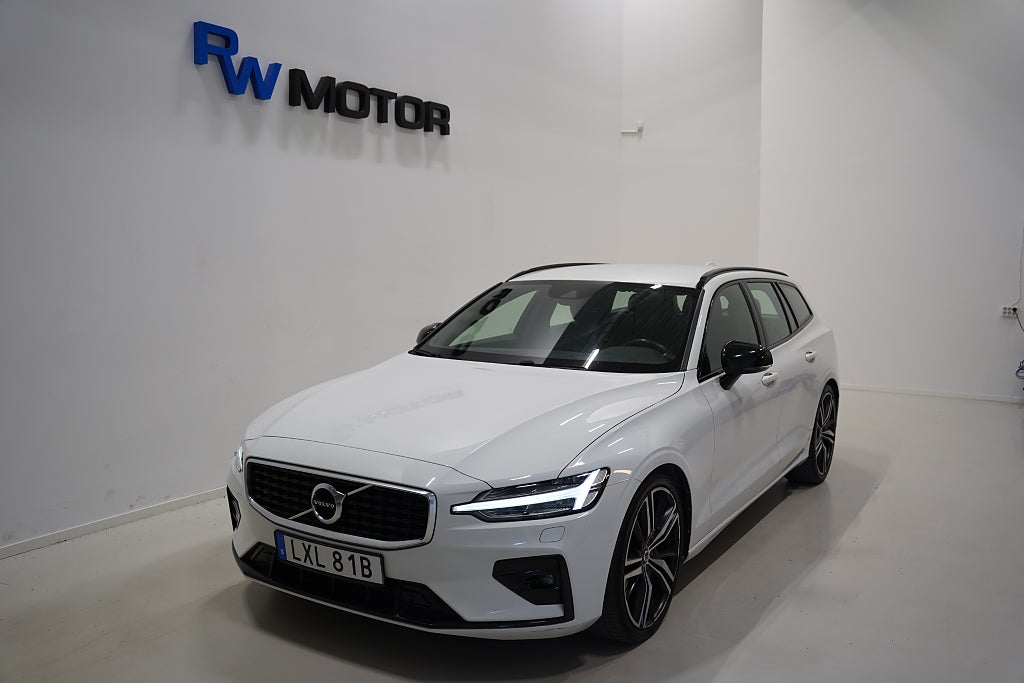 Volvo V60 D3 Geartronic 150hk R-Design D-värmare VOC Skinn