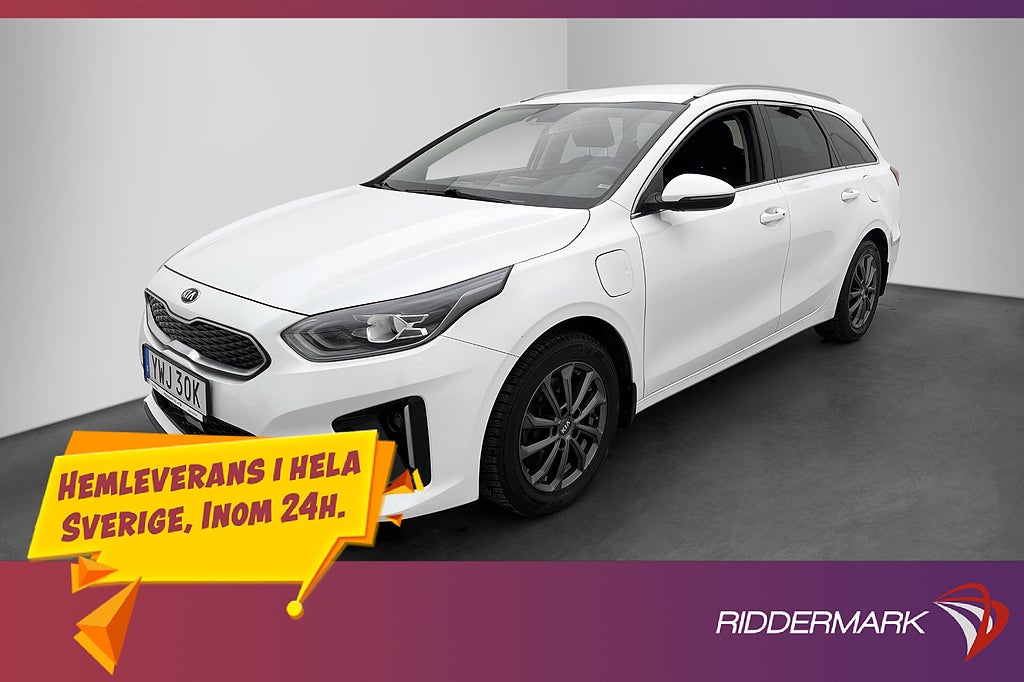 Kia Ceed SW Plug-in Hybrid Advance Kamera Rattvärme CarPlay