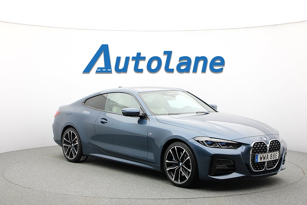 BMW 420D xDrive Coupé M Sport Pano,HIFI,Laser,Värmare,GPS 190hk