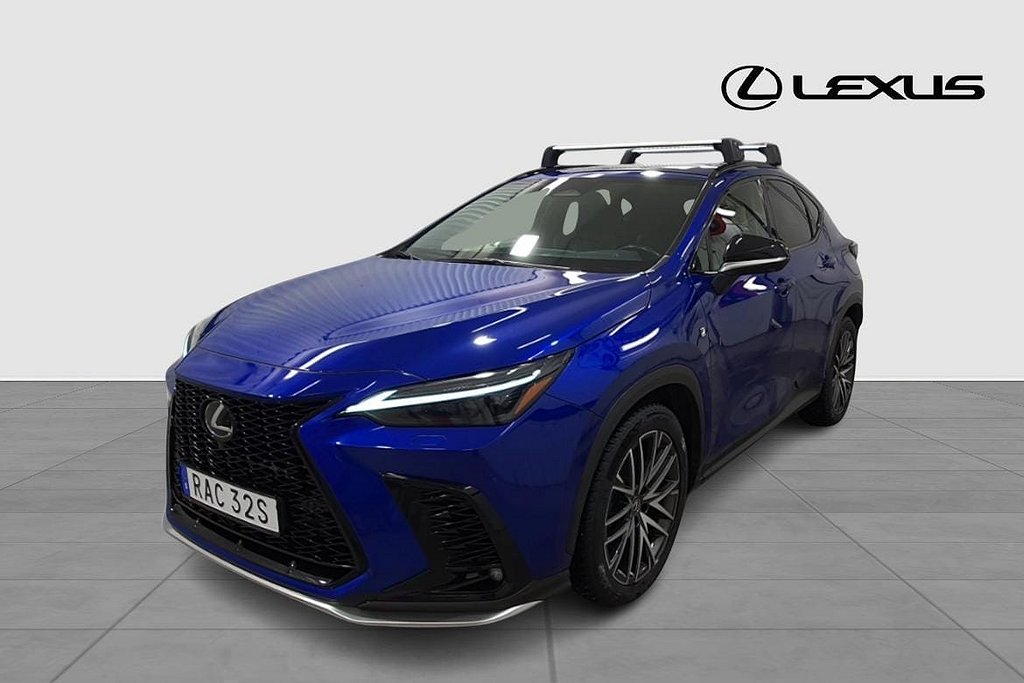 Lexus NX 450h+ F-SPORT S SOLTAK DRAG V-HJUL MOMS