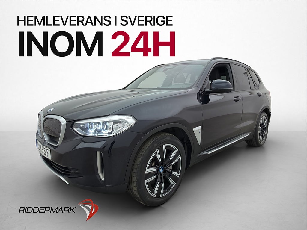 BMW iX3 286hk Charged Pano MOMS Leasing Adptv-fjädring