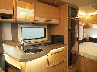 Husvagn, 1-axl Knaus 500 FU Silver selection 9 av 22