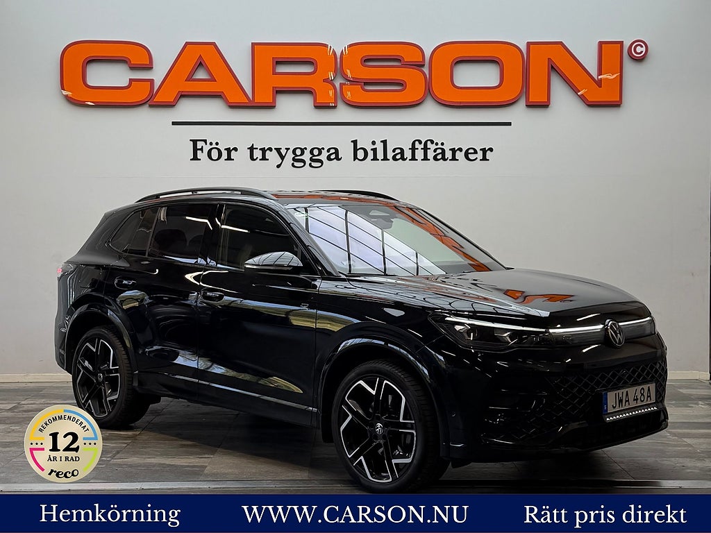Volkswagen Tiguan 2.0 TDI 4M R-Line Black Edt 360° Massage Värmare Drag