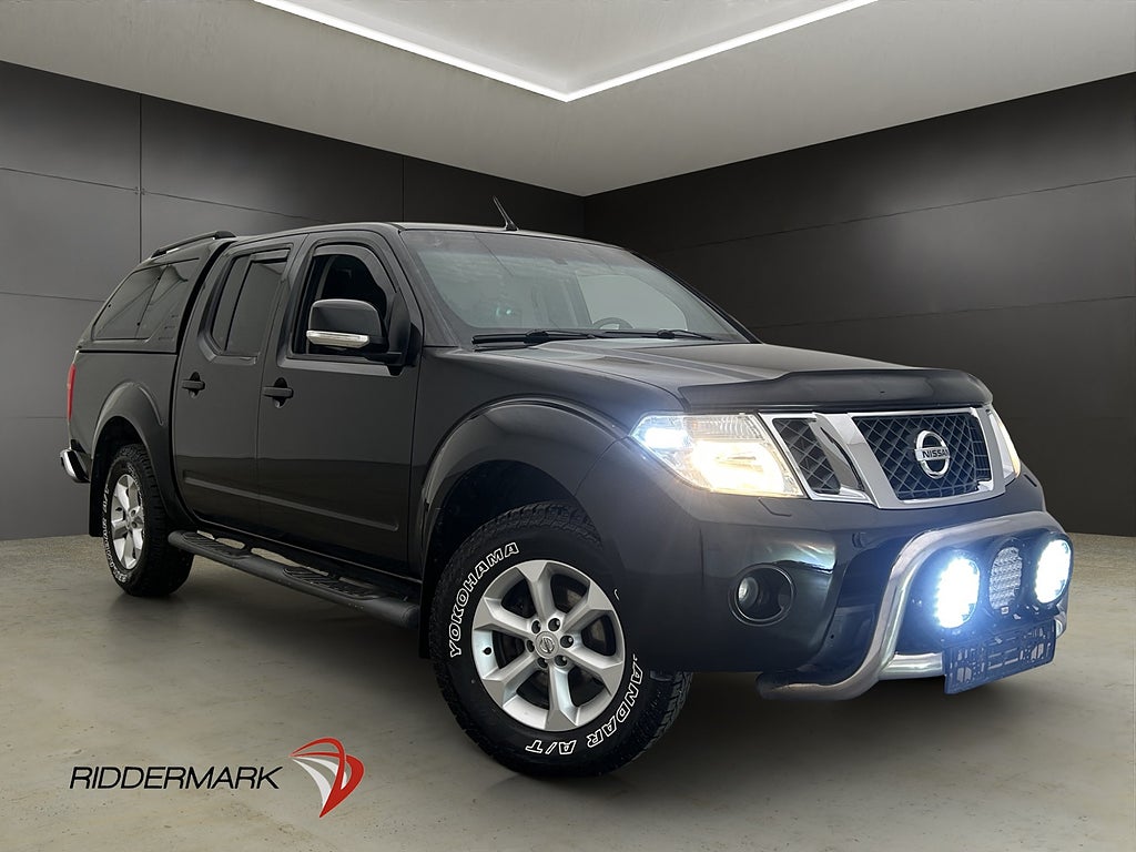 Nissan Navara 2.5 dCi 4x4 Drag Diff Flakkåpa Farthållare