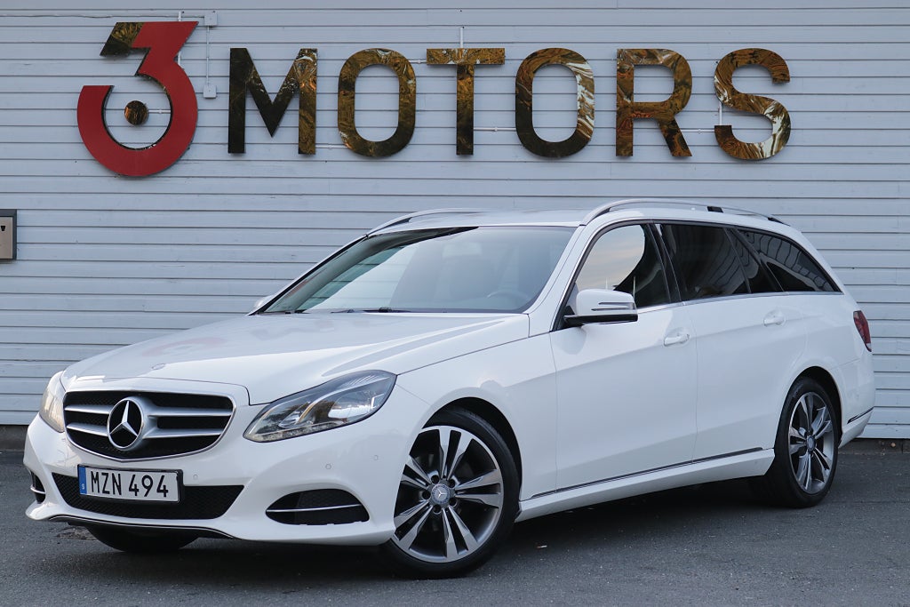 Mercedes-Benz E 220 T BlueTEC 9G-Tronic Avantgarde Sensorer 170 HK Drag