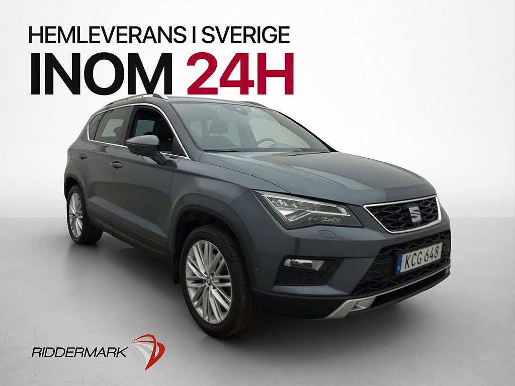Seat Ateca 2.0 TDI 4Drive Xcellence P-Värm Pano Kamera Navi