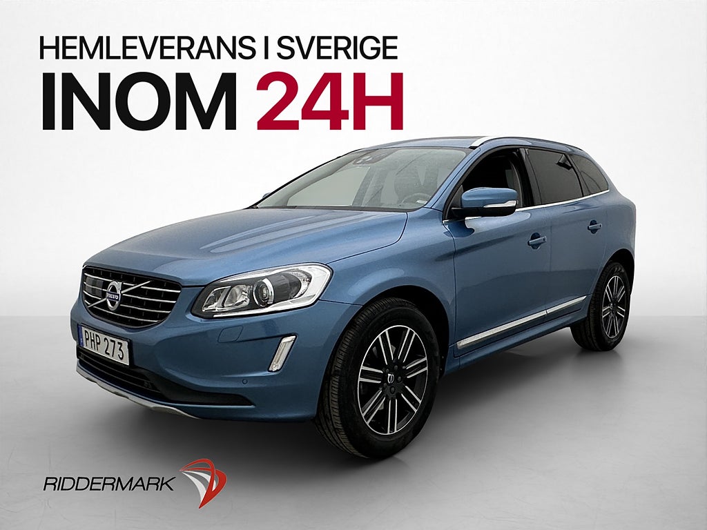 Volvo XC60 T5 Classic Summum Pano Värmare Drag Skinn Kamera
