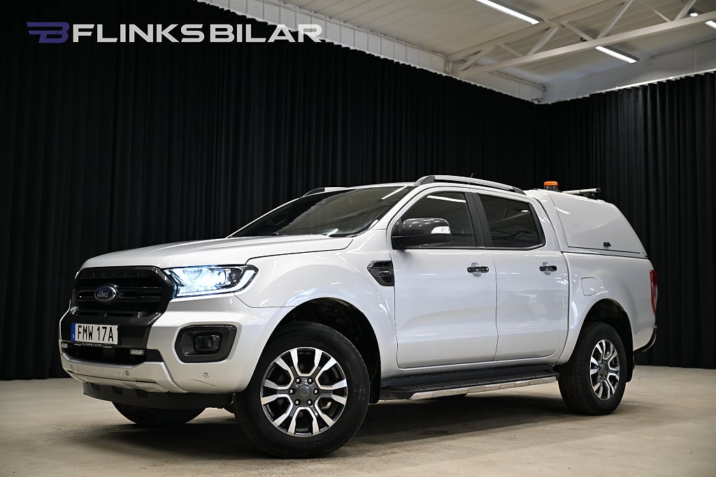 Ford ranger 213HK Automat|Wildtrack|Kåpa|Drag|Värmare