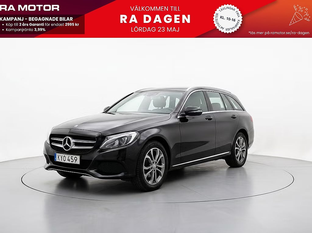 Mercedes-Benz C 220d 170hk Avantgarde | Burmester | Drag | Navi 2016