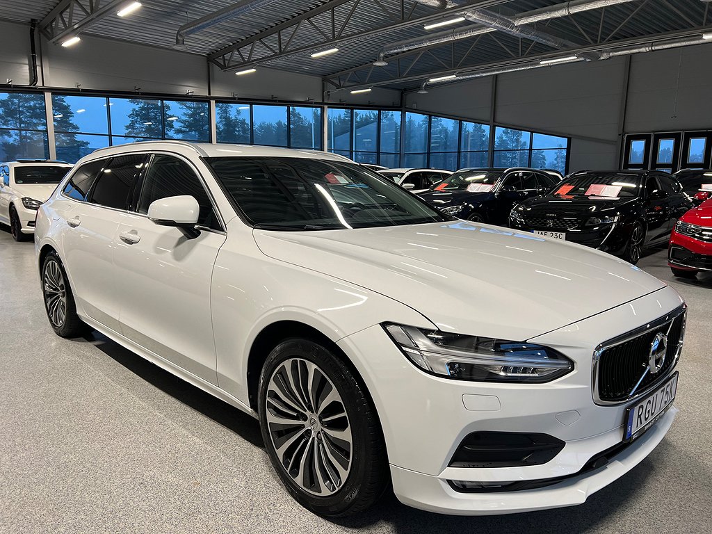 Volvo V90 Polestar Optimering D4 AWD Skinn H/K BLIS GPS DRAG 