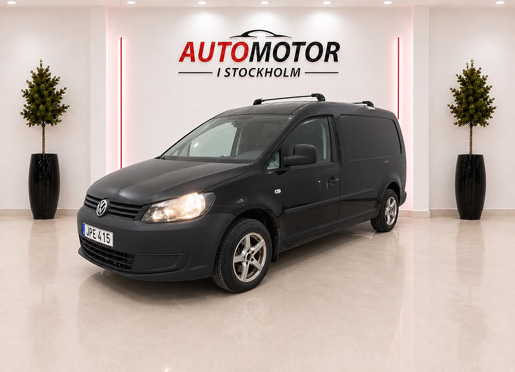 Volkswagen Caddy Maxi 1.6 TDI Automat Dragkrok Dieselvärmare AC
