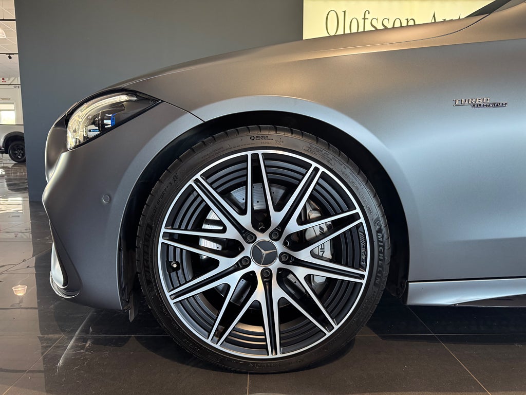 Mercedes-Benz C 43 AMG 4Matic Panorama Burmester Head up 408 hk - bild 14