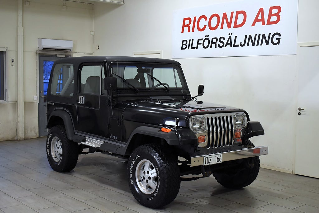 Jeep Wrangler 2.5 4WD MANUELL DRAGKROK SKATTEFRI