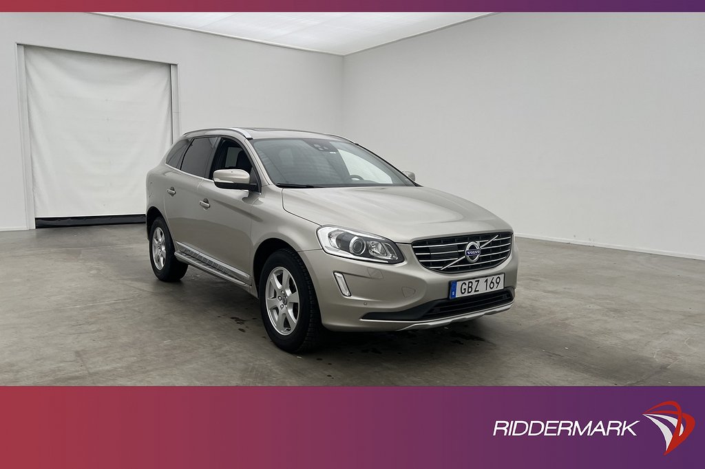 Volvo XC60 D4 AWD VOC D-Värm Pano Skinn B-Kam GPS BLIS