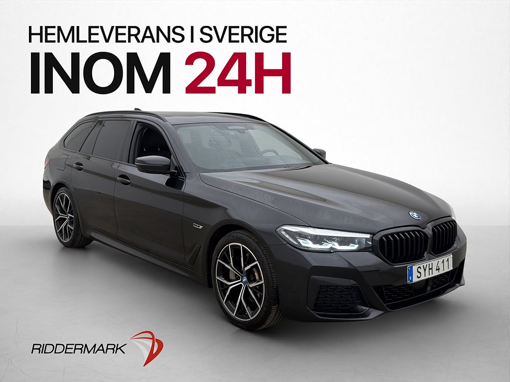 BMW 530e xDrive M Sport Pano HiFi Kamera Navi Skinn Drag