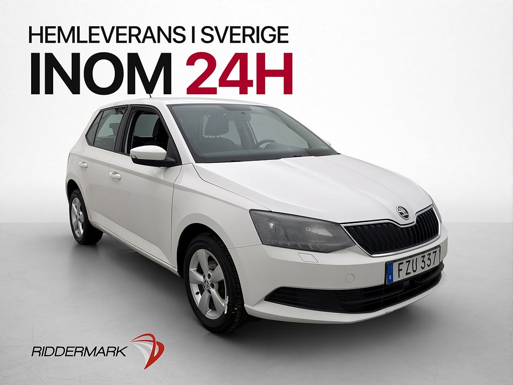 Skoda Fabia 1.4 TDI 90hk Ambition Sätesvärme AC Farthållare