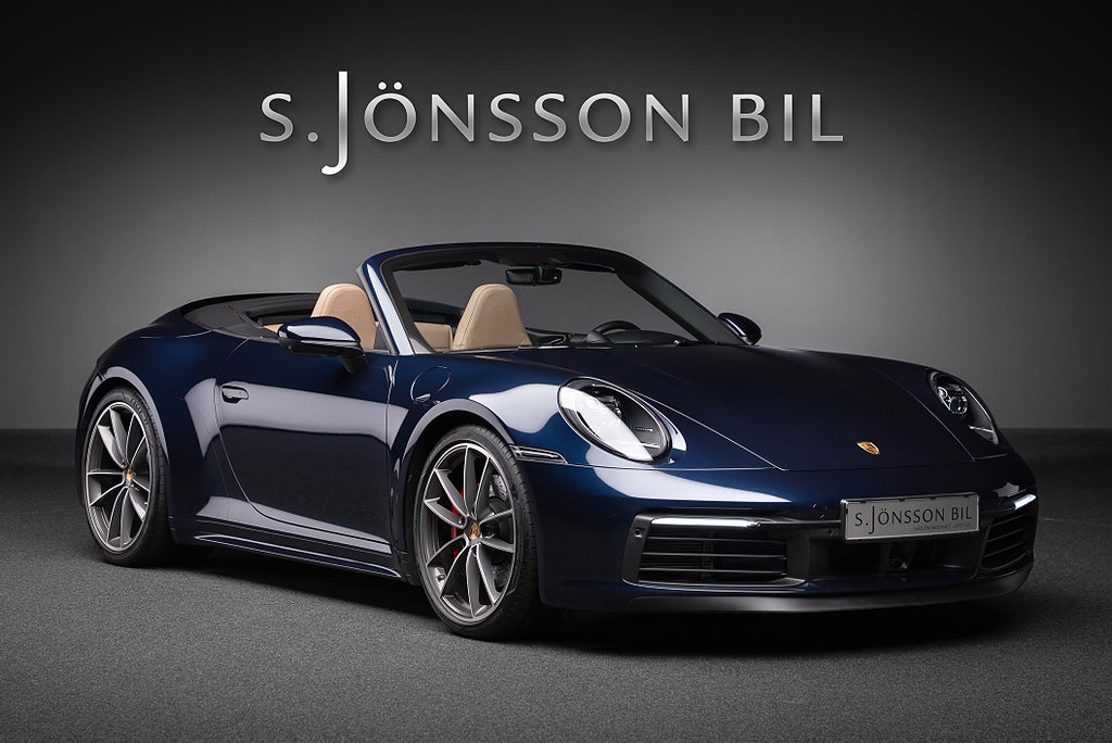 Porsche 911 992 Carrera 4S Cabriolet /Utrustad för 372.300kr