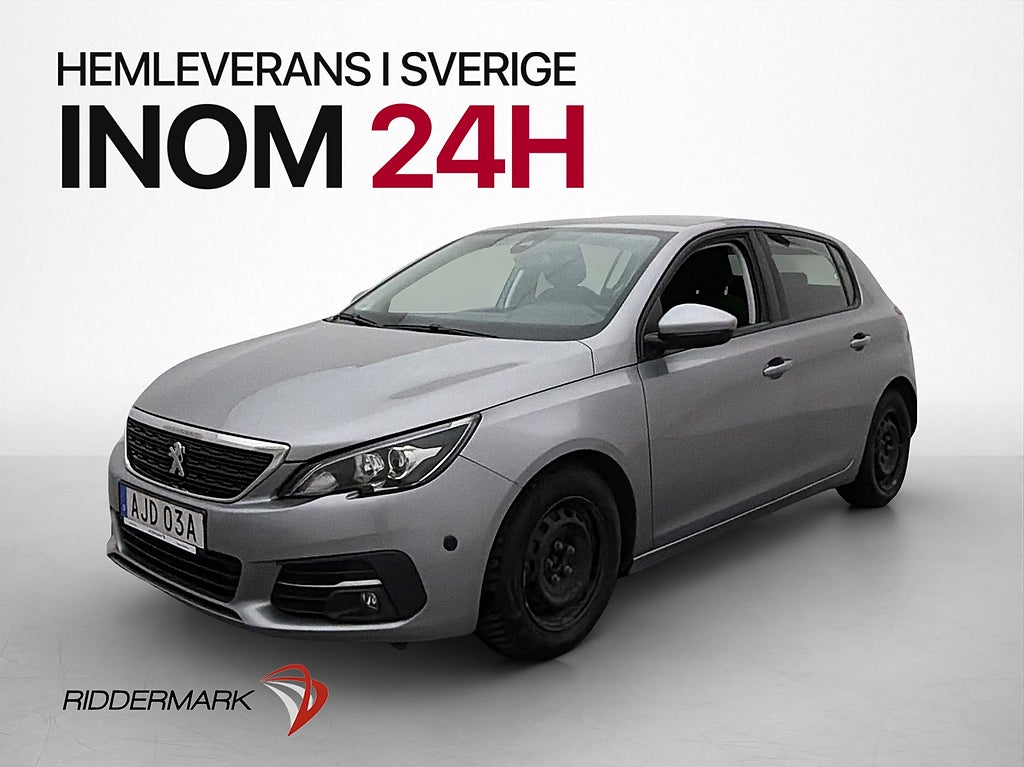 Peugeot 308 1.5 131hk Active M/K Värmare Sensorer Bluetooth
