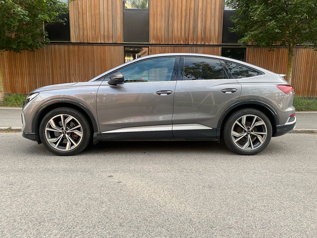 Audi Q4 50 Spback e-tron Quattro Panorama, S Line, Luftfjädr