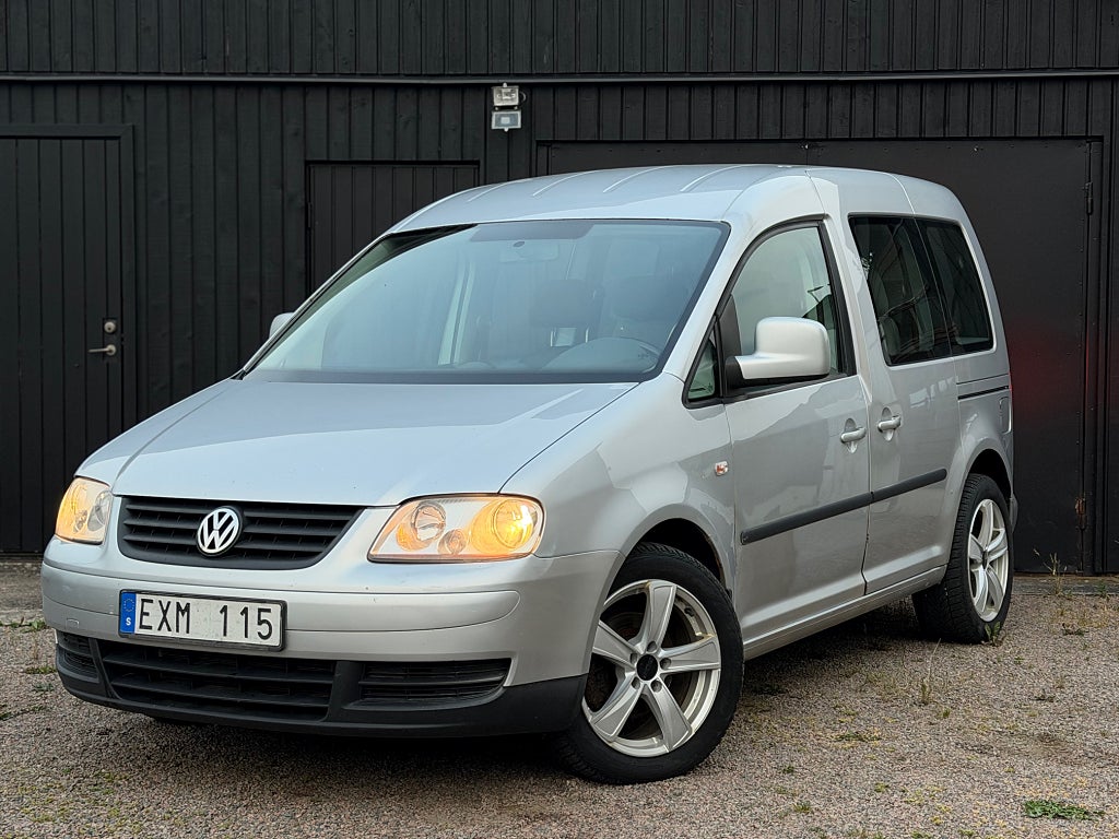 Volkswagen Caddy LIFE Skåpbil 2.0 TDI 7 sits, besiktigad, Dragkrok m