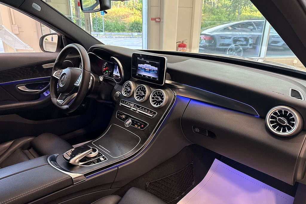 Mercedes-Benz C 220 d 9G-Tronic AMG Line Läder/Pano/Ambient/CarPlay