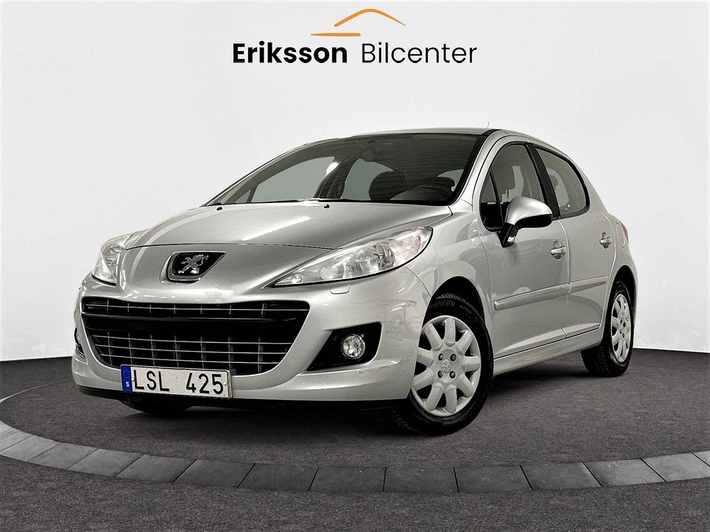 Peugeot 207 5-dörrar 1.6 HDi 92hk FAP 1Ägare/Drag/0%Ränta