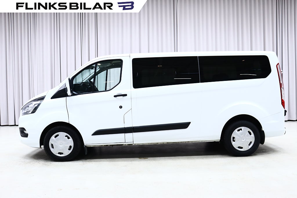 Ford Transit Custom 170HK L2|Automat|9-Sits|NyKamrem|Leasebar