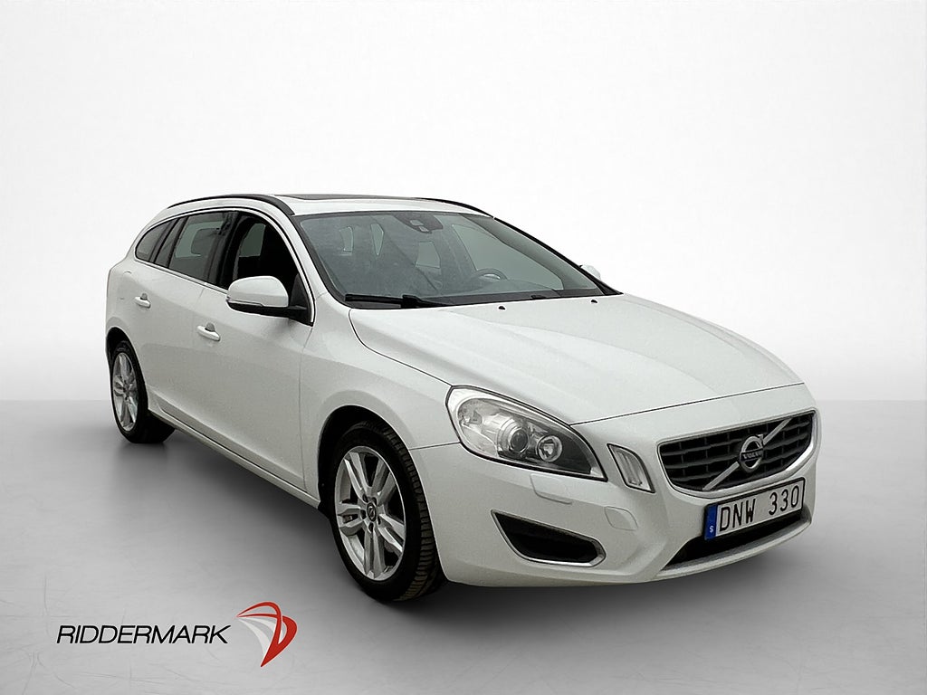 Volvo V60 D4 AWD Taklucka Skinn Drag Värmare VoC Navi 163h