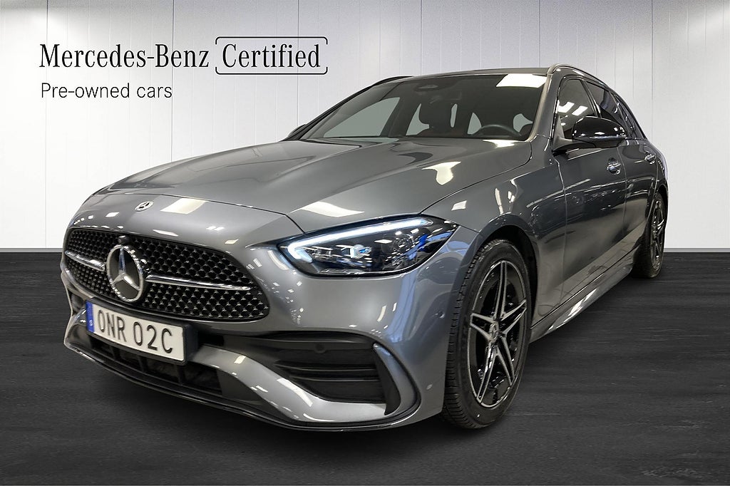 Mercedes-Benz C 300 T AMG Line Premium Drag 360 Värmare Rattvärme 