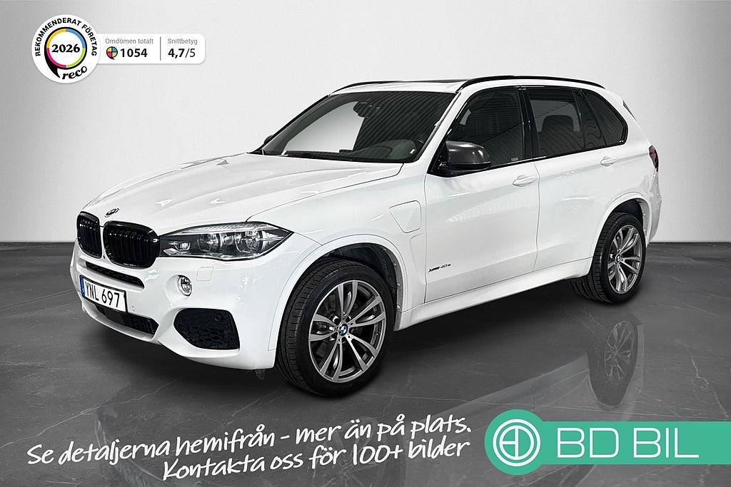BMW X5 xDrive40e M SPORT H/K PANORAMA DRAG KAMERA SKINN HUD