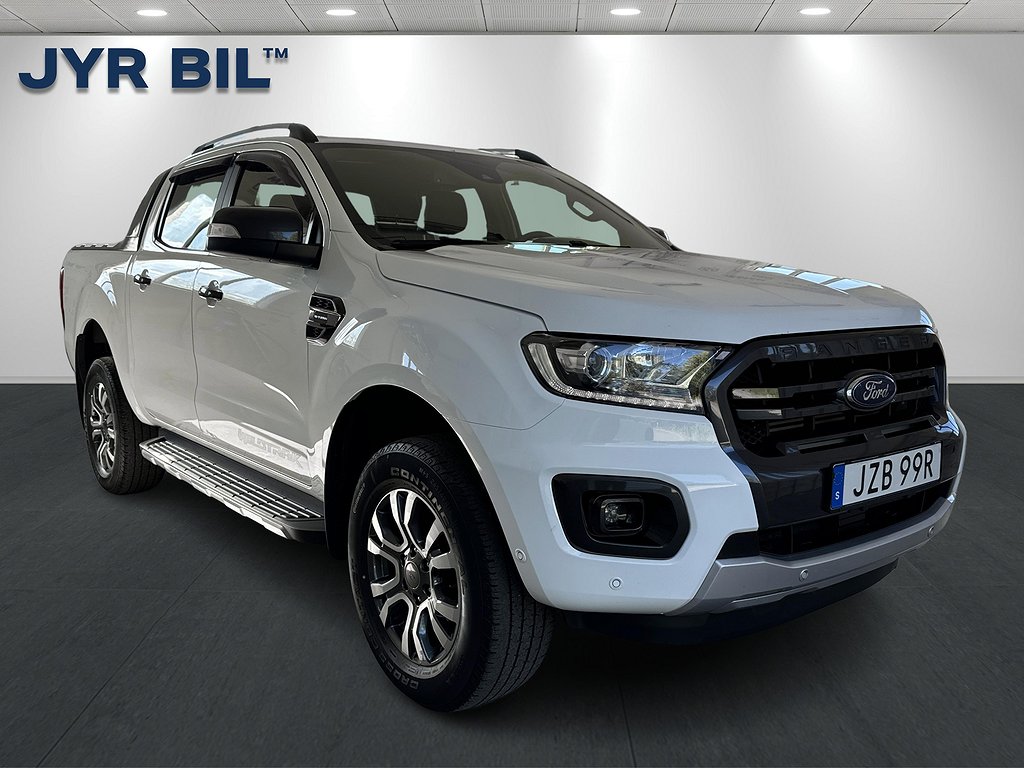 Ford ranger Dubbelhytt 2.0 213hk Wildtrack Värmare GPS Skinn