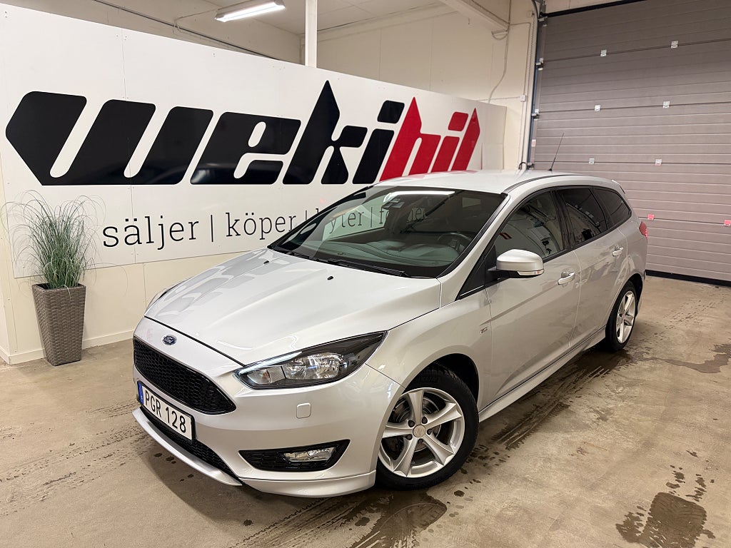 Ford Focus Kombi 1.0 EcoBoost Aut, ST-Line, B-Kamera, M-Värmare