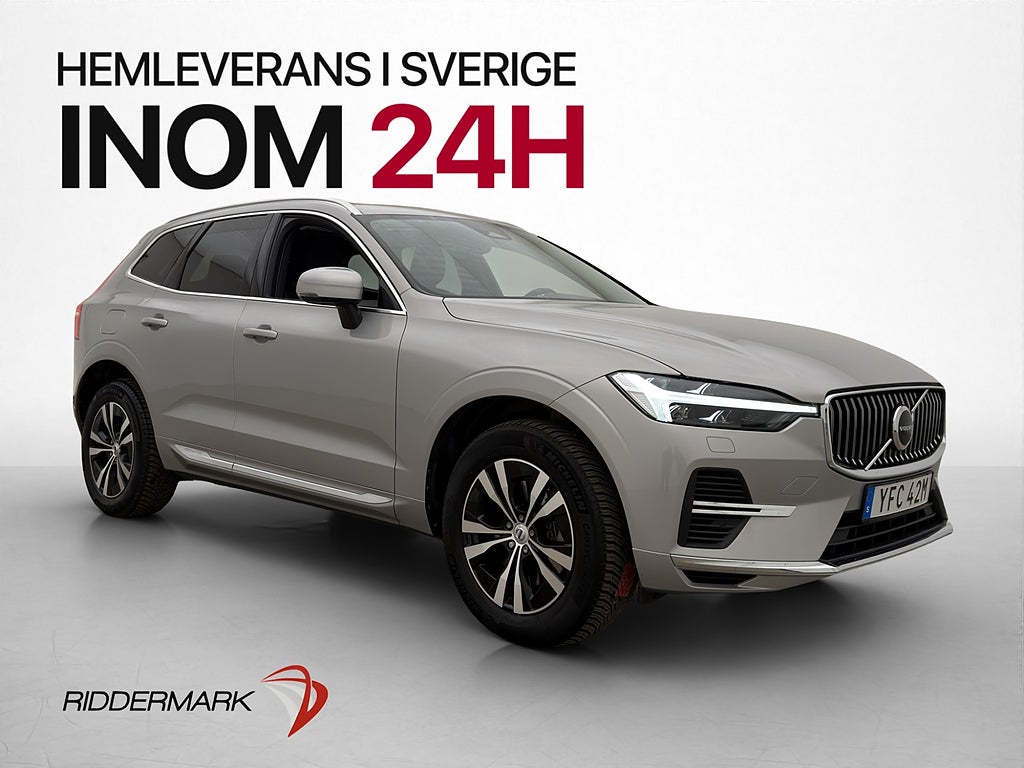 Volvo XC60 Long Range T6 AWD Pano Värmare Kamera Skinn