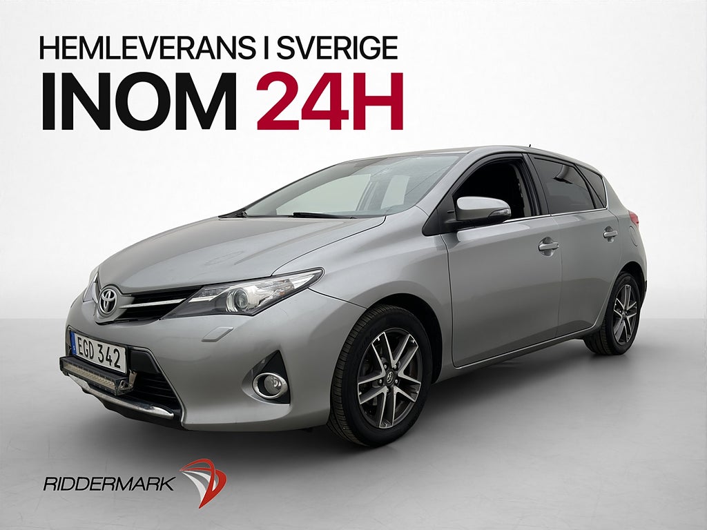 Toyota Auris 1.6 Valvematic 132hk Edition Feel Backkamera