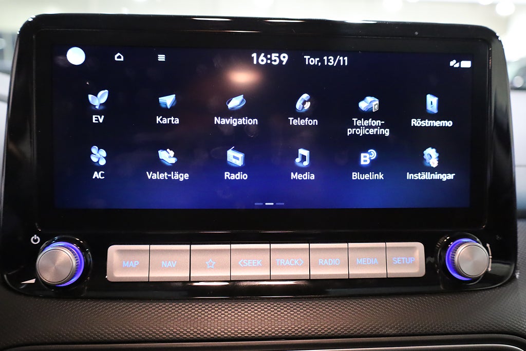 Hyundai Kona Electric 64 kWh Advanced Navi Kamera Leasbar 2020