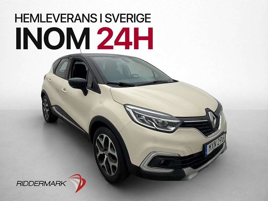 Renault Captur 1.2 TCe Intens Drag Kamera Navi Två-Brukare