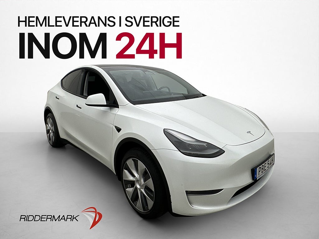 Tesla Model Y Long Range AWD 514hk MOMS Pano Adp-f Kamera