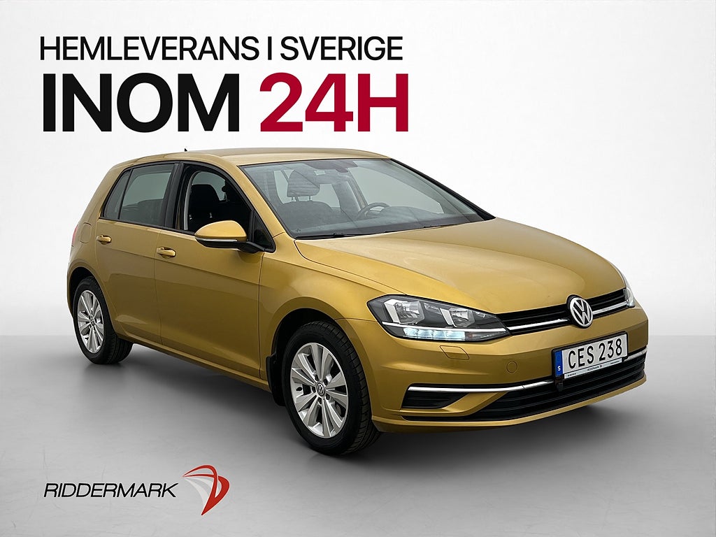 Volkswagen Golf TSI M/K-Värmare Kamera Adapt-Fart Dragkrok