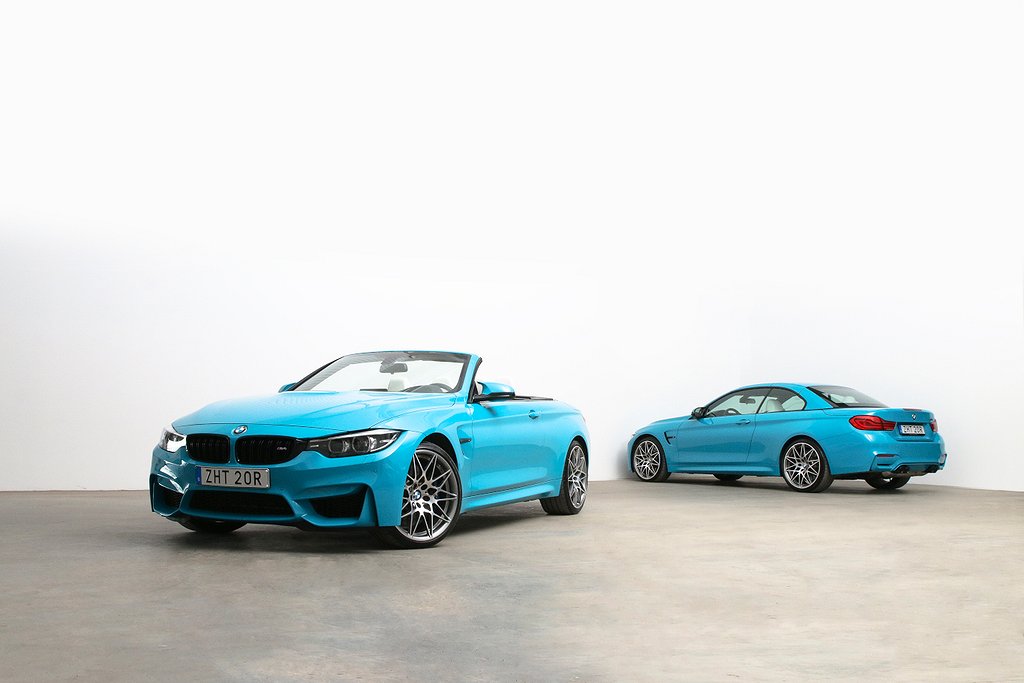 BMW M4 Competition Convertible 450hk 2019 / Sv-såld / H/K 