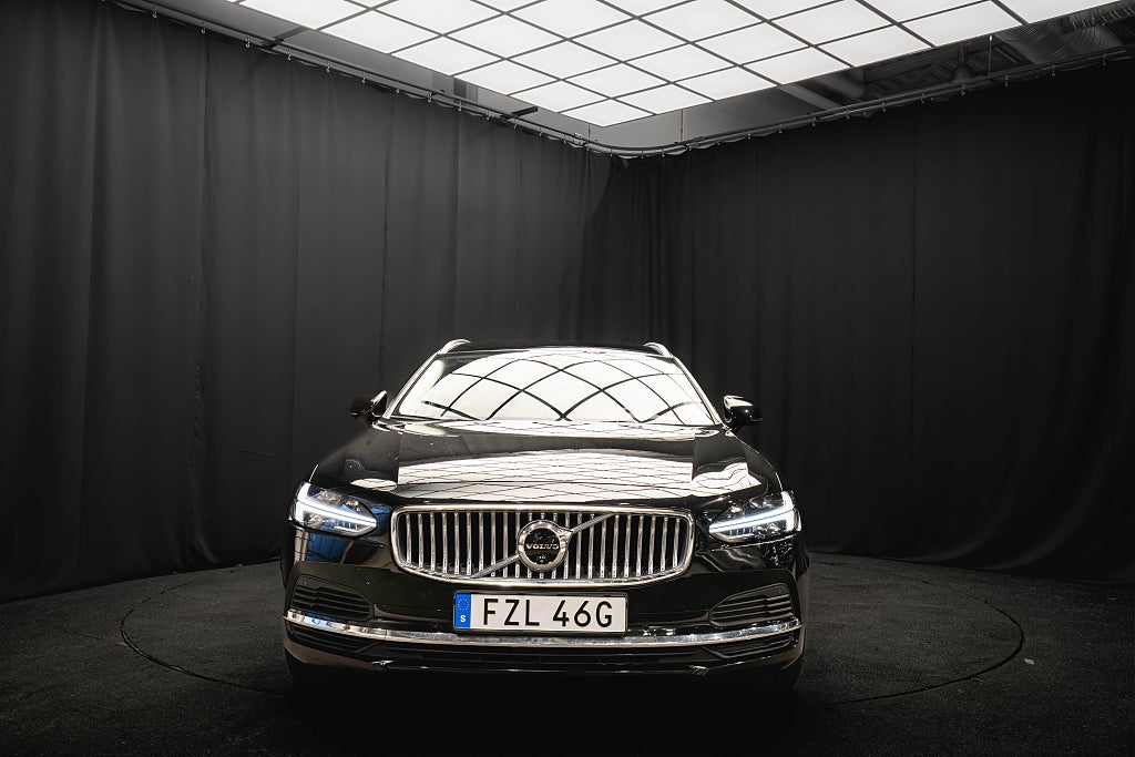 Volvo V90 Recharge T6 AWD DRAG 360° 99.4%SoH BLIS 1-ÄGARE MOMS
