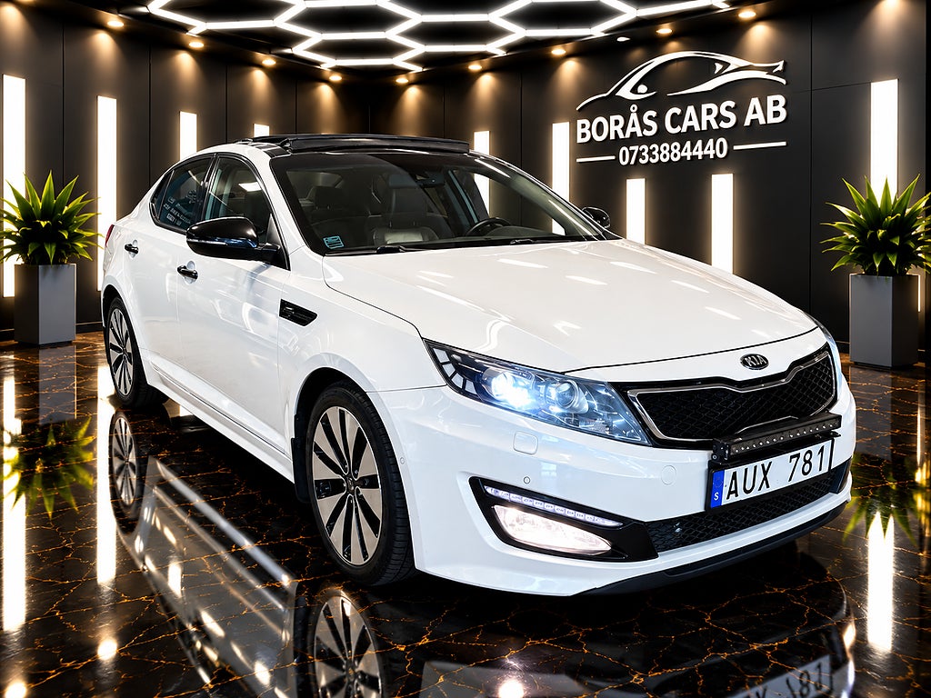 Kia Optima 1.7 (136hk) CRDi Executive*600kr/mån*Pano*Nyservad