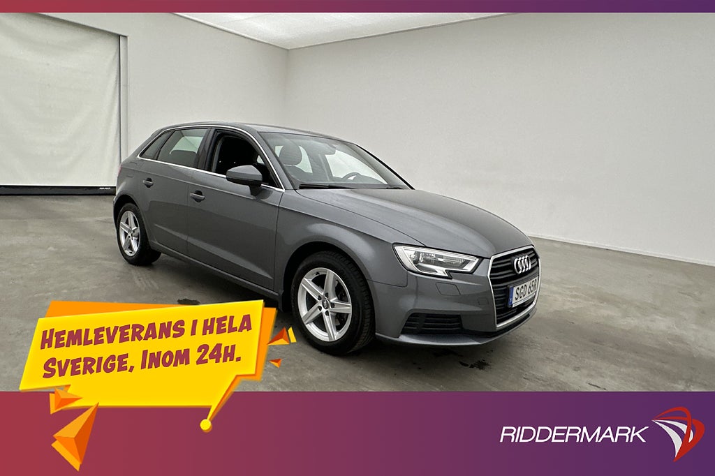 Audi A3 Sportback 35 TFSI 150hk Proline Sensorer Dragkrok