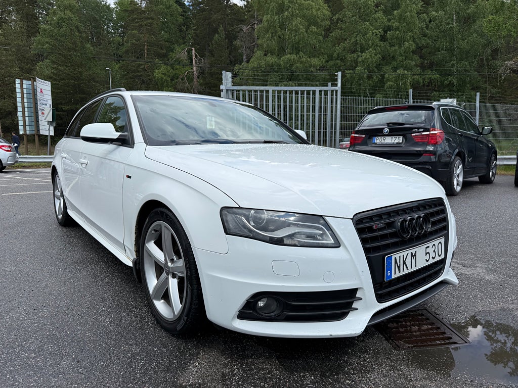 Audi A4 Avant 2.0 TFSI 180hk S Line Dragkrok Nyservad Välvårdad