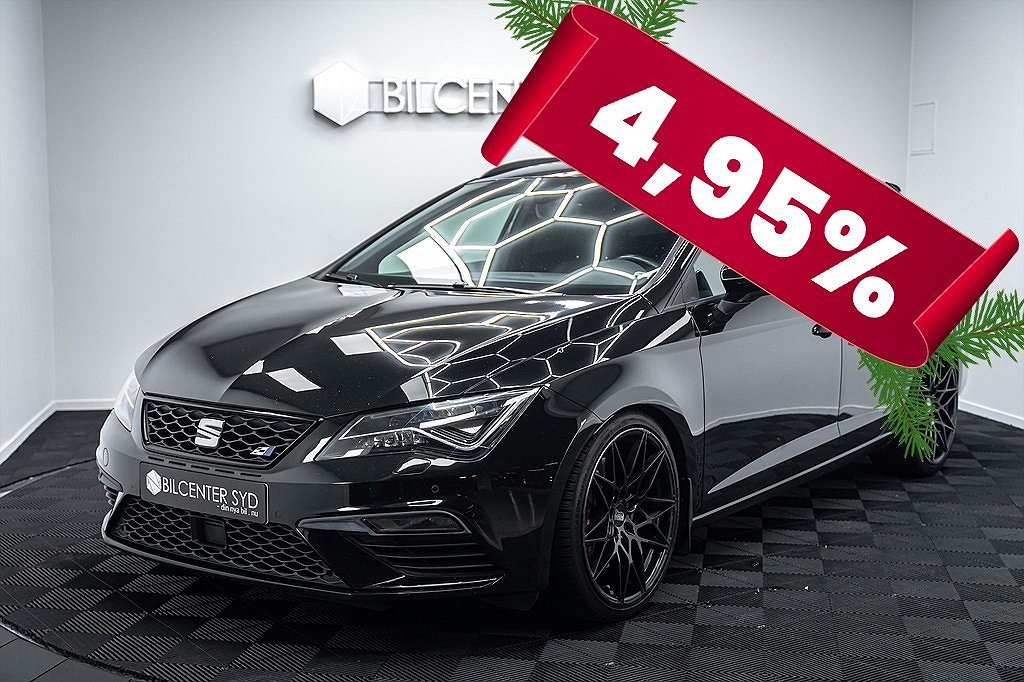 Seat Cupra León ST 2.0 TSI|4Drive|Cupra|Seat-Sound|Steg1.5|390hk|