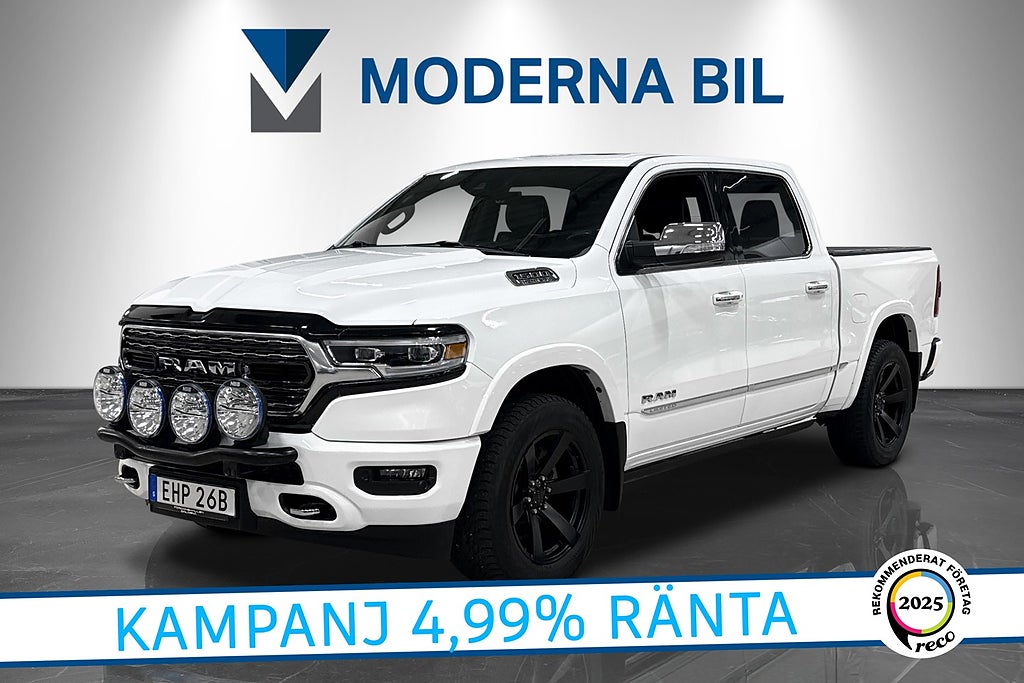 Dodge RAM 1500 5.7 V8 HEMI 395hk 4x4 Limited Ferrita Luftfjä Moms