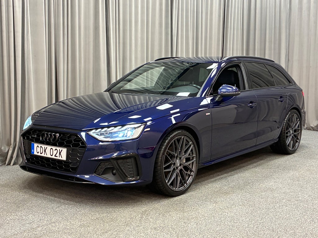 Audi A4 Avant 40 TDI 204HK Quattro Aut S Line B&O/Drag/Värmare