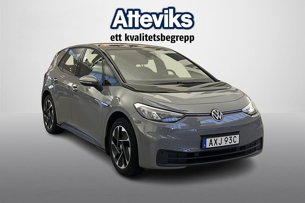 Volkswagen ID.3 Pro Performance 204hk Rattvärme/CarPlay