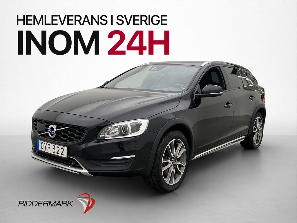 Volvo V60 Cross Country D4 Classic Pro VOC D-Värm Skinn Navi