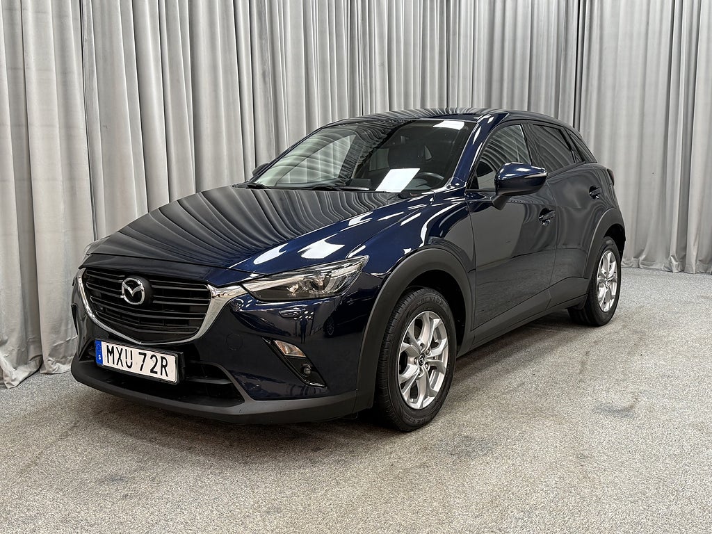 Mazda CX-3 2.0 SKYACTIV-G 121HK Vision Aut Navi/DAB/Rattvärme